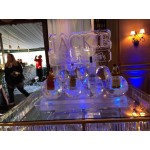 Bottle Holder Ice Sculpture