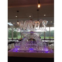 Custom Drink Luges – Brilliant Ice Sculpture